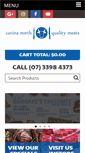 Mobile Screenshot of carinanorthqualitymeats.com.au