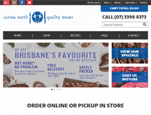 Tablet Screenshot of carinanorthqualitymeats.com.au